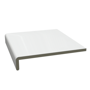 Planche de rive PVC cellulaire blanc 175mmxL.5m ép.9mm